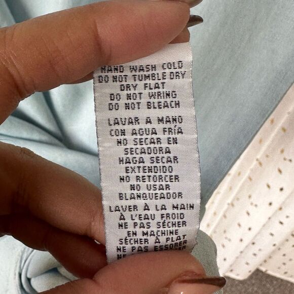 Thread + Supply Light Chambray Pullover Collar Neckline Tunic Shirt Dress XS - Picture 6 of 6